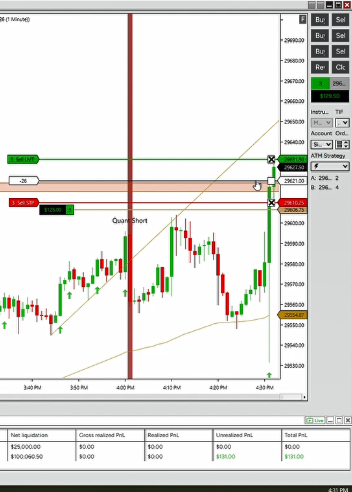 Smart Entry Pro NinjaTrader ATM strategy